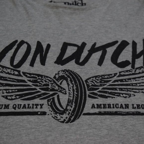 Von Dutch T Shirt (Gray) Size: XL - Picture 2 of 5